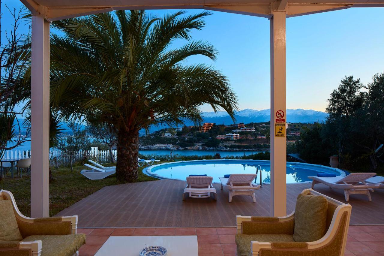 Seafront Villa Longobardi Chania  Bagian luar foto