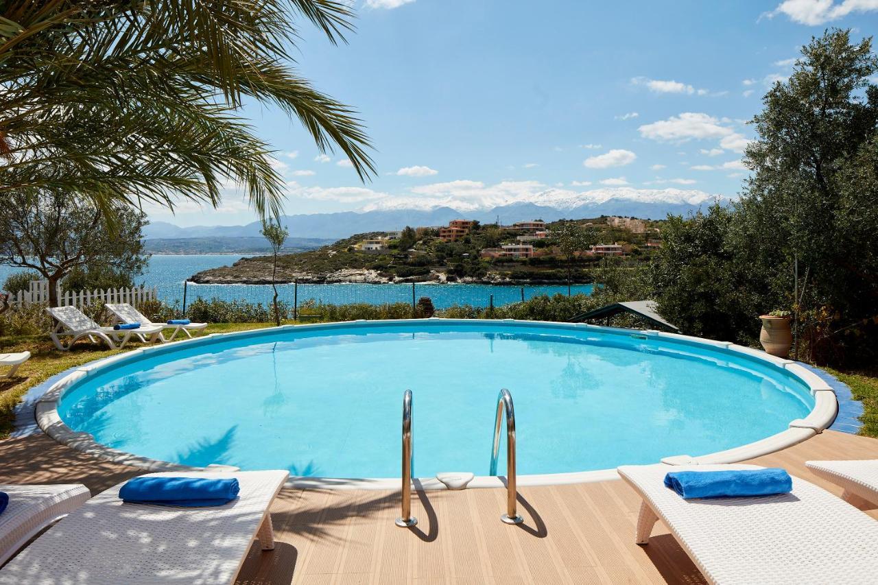 Seafront Villa Longobardi Chania  Bagian luar foto
