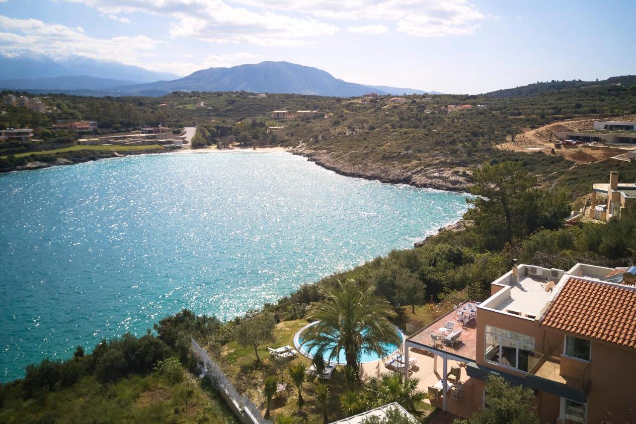 Seafront Villa Longobardi Chania  Bagian luar foto