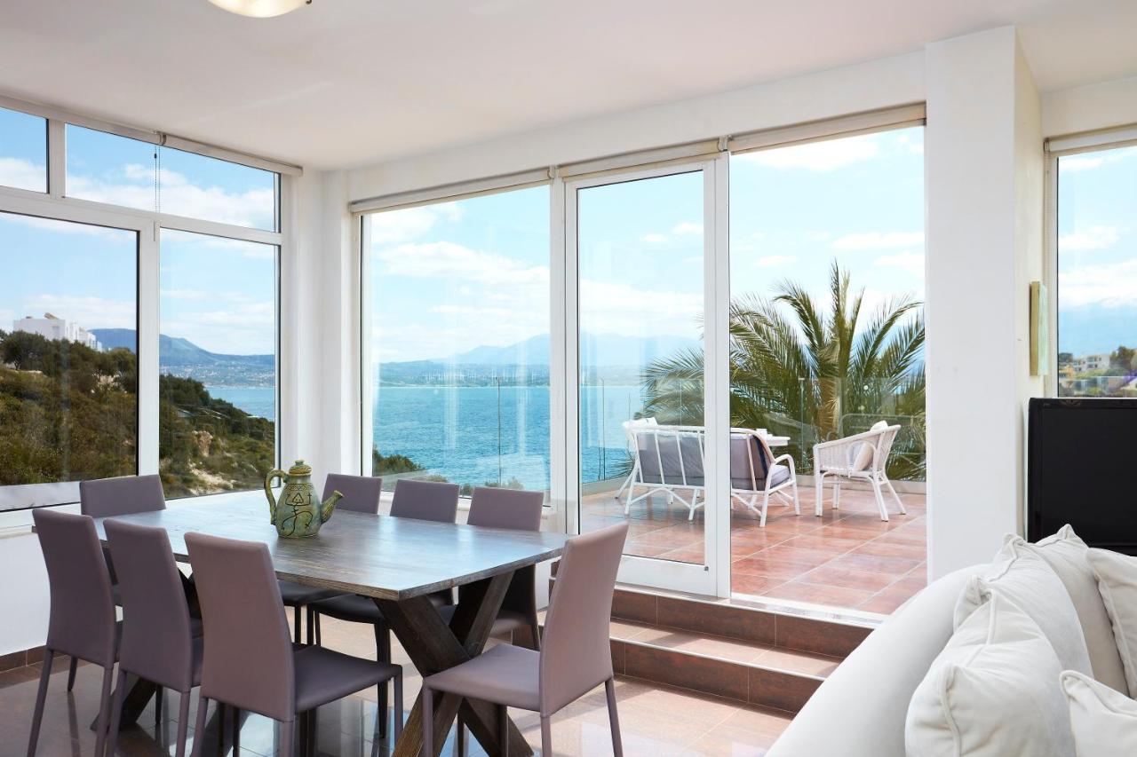 Seafront Villa Longobardi Chania  Bagian luar foto