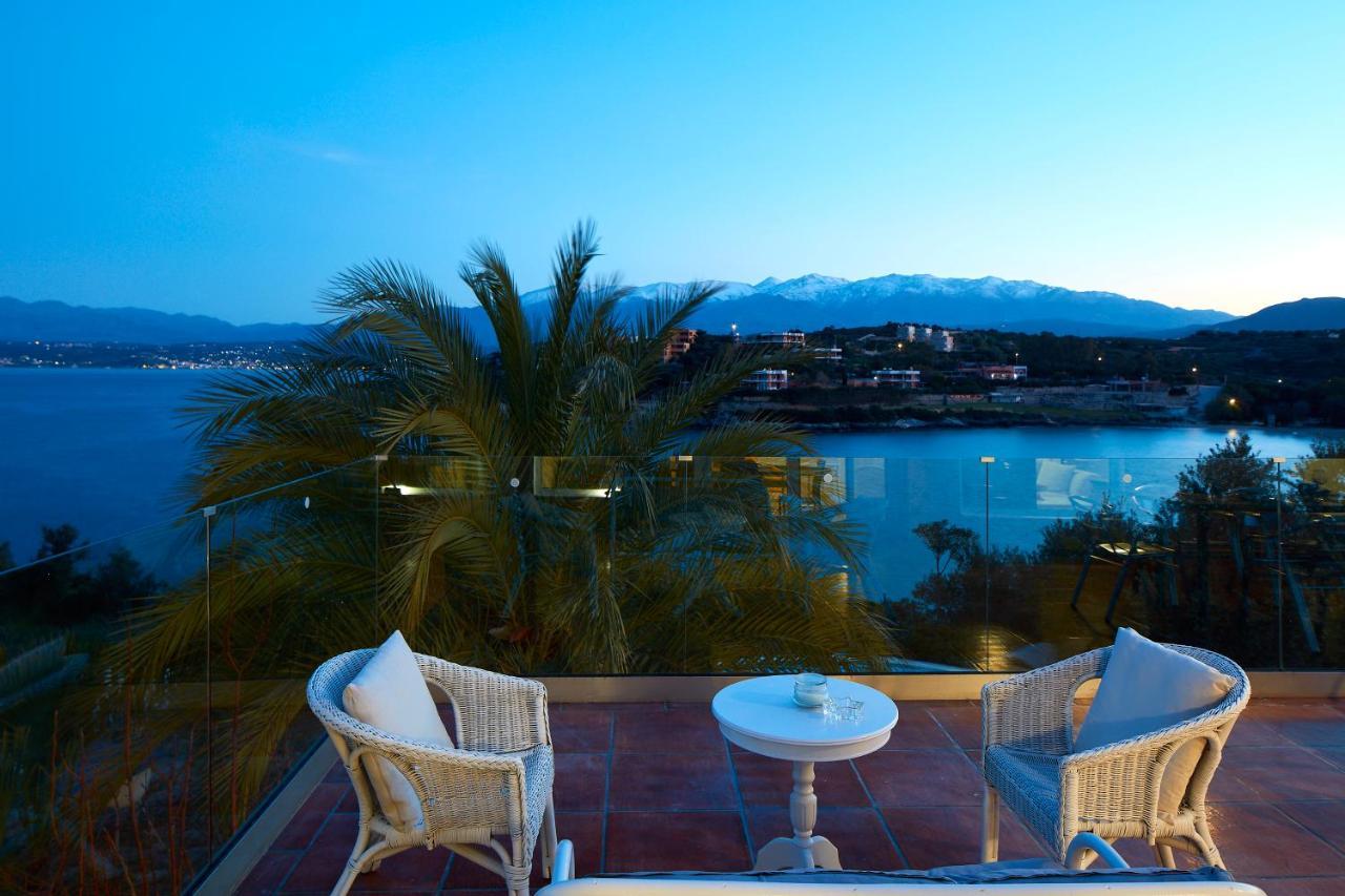 Seafront Villa Longobardi Chania  Bagian luar foto