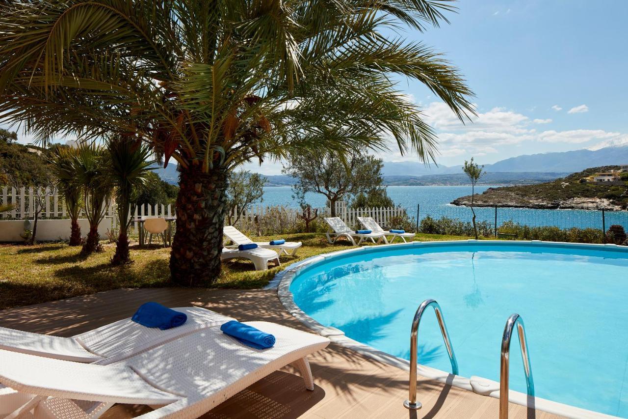 Seafront Villa Longobardi Chania  Bagian luar foto