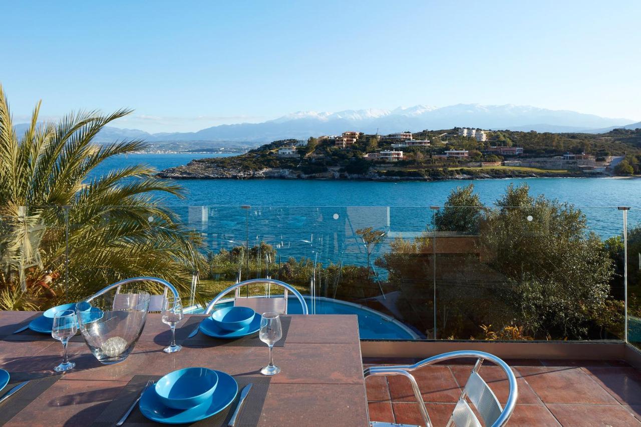Seafront Villa Longobardi Chania  Bagian luar foto