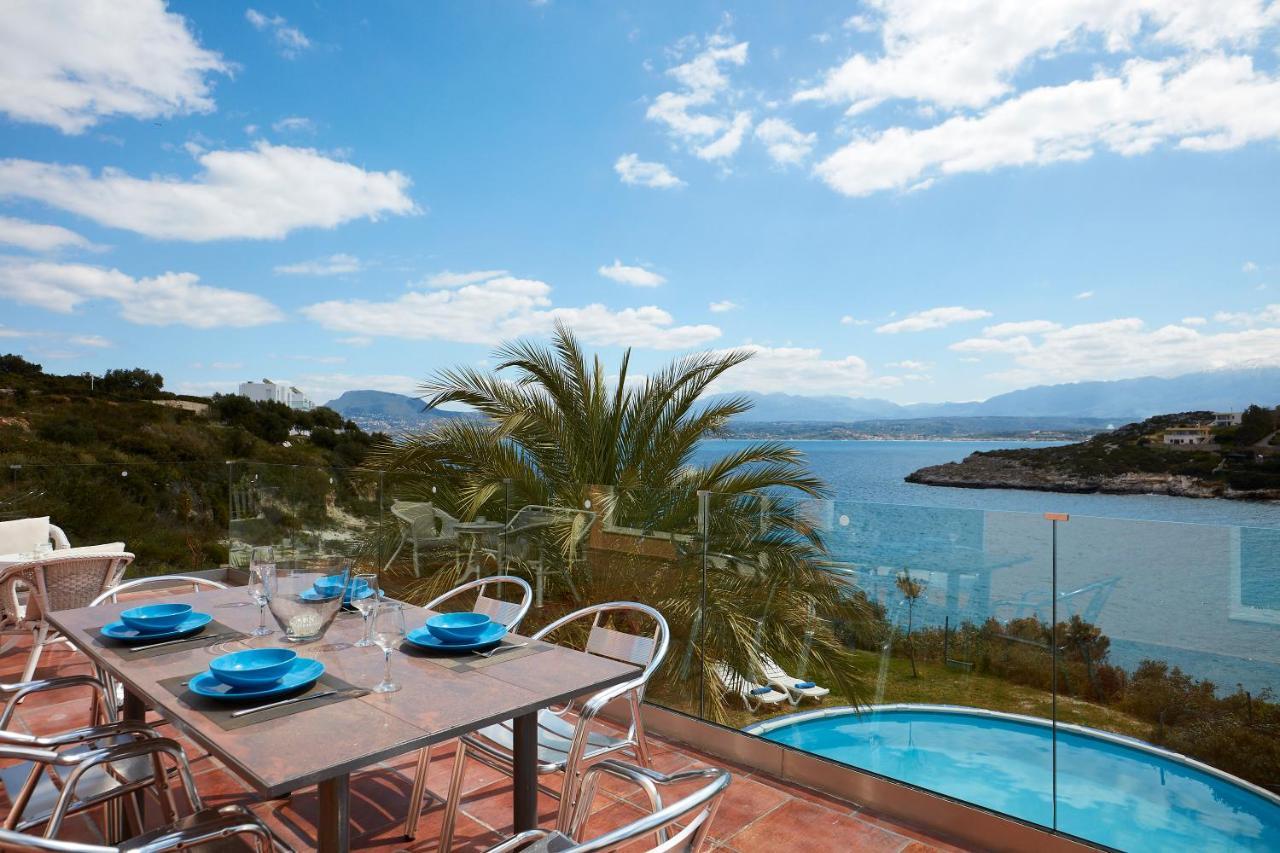 Seafront Villa Longobardi Chania  Bagian luar foto