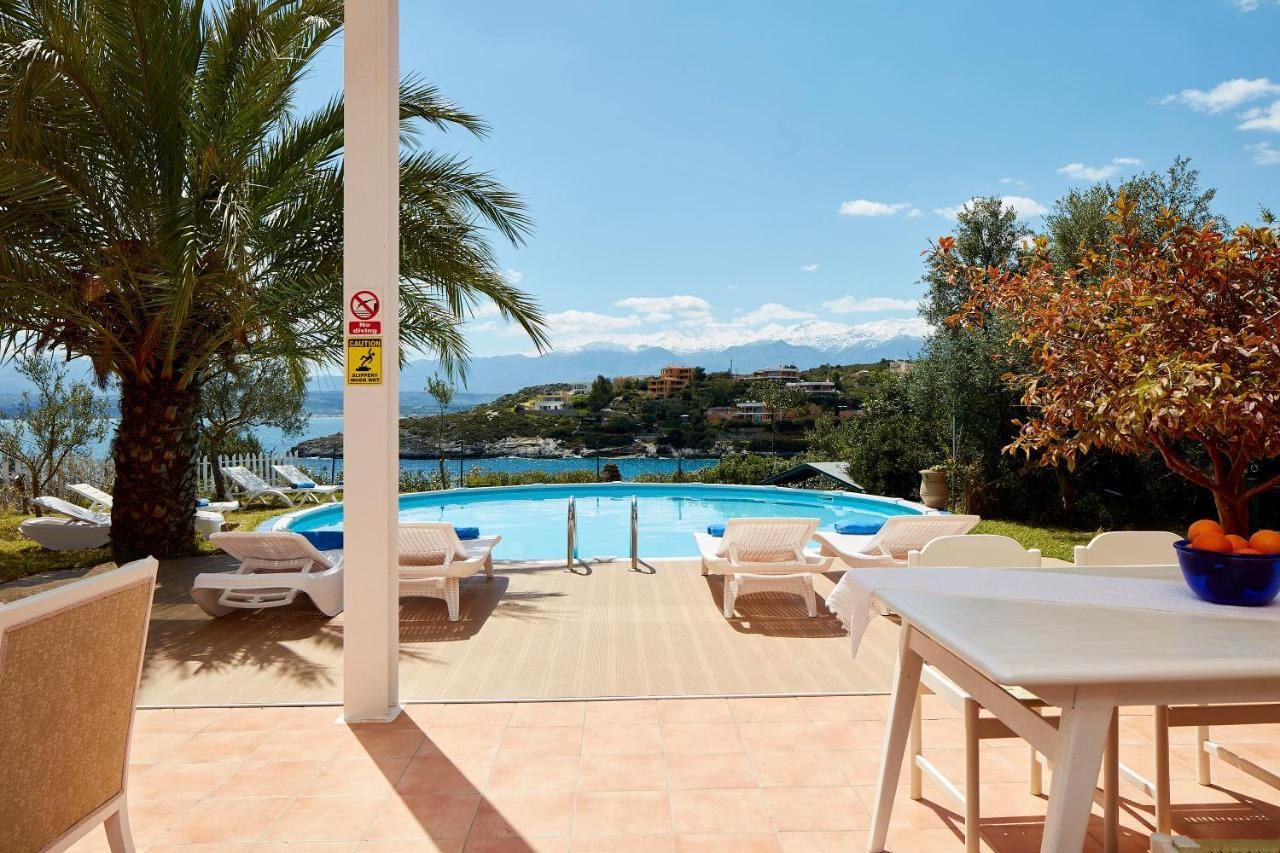 Seafront Villa Longobardi Chania  Bagian luar foto